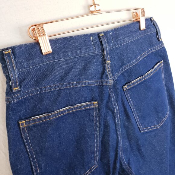 AGOLDE Jeans Pinch Waist High Rise Kick Flare Dark Wash Blue Denim size 28 - Picture 11 of 14